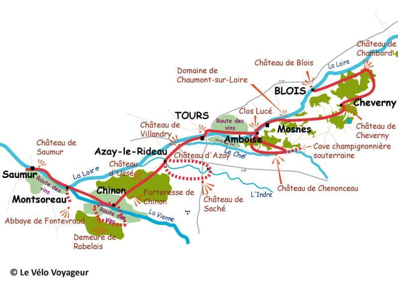 Gite Au Bord Du Cher "La Mesange Verte" Savonnières Eksteriør billede